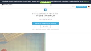 
                            3. Portfoliobox - Ihre online Portfolio-Webseite