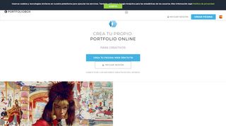 
                            2. Portfoliobox - Tu portfolio en línea