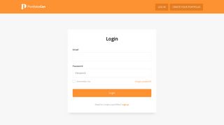 
                            1. PortfolioGen Login