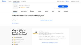 
                            10. Portico Benefit Services Careers and Employment | Indeed.com
