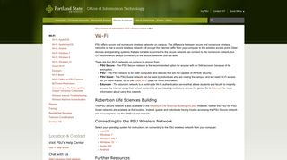 
                            10. Portland State Office of Information Technology | Wi-Fi