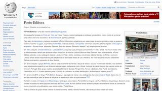 
                            11. Porto Editora – Wikipédia, a enciclopédia livre