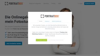 
                            2. portraitbox.com: Onlinegalerie & Shop für Fotografen