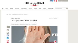 
                            10. Porträt der Maßschuhmacherin Kirsten Hennemann - Tagesspiegel