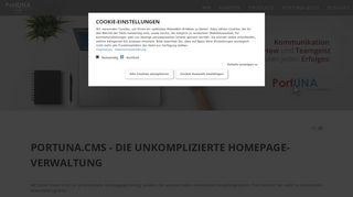 
                            5. PortUNA Neue Medien GmbH - PortUNA.cms - die unkomplizierte ...