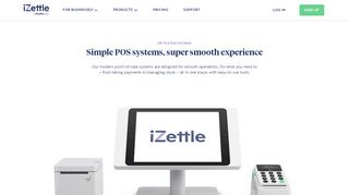 
                            5. POS system - the point of sale for small business | iZettle