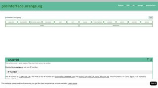 
                            12. Posinterface.orange.eg has one IP number. The IP number ...