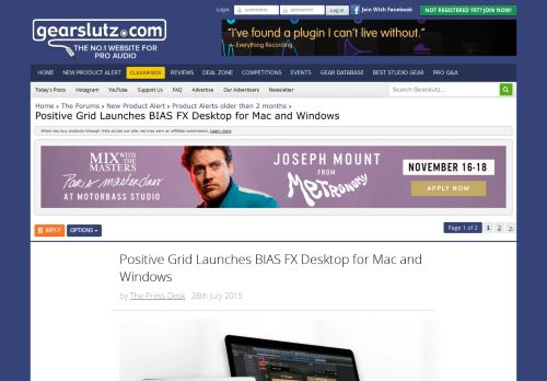 
                            11. Positive Grid Launches BIAS FX Desktop for Mac and Windows - Gearslutz