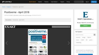 
                            8. Positiverne - April 2018 Pages 1 - 16 - Text Version | FlipHTML5