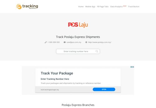 
                            5. Poslaju Express Tracking - Tracking.my
