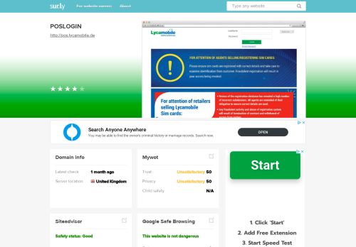 
                            4. pos.lycamobile.de - POSLOGIN - Pos Lycamobile - Sur.ly