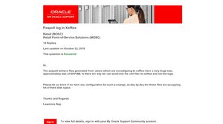 
                            7. Pospoll log in Xoffice - Oracle