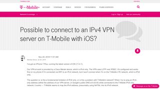 
                            12. Possible to connect to an IPv4 VPN server on T-... | T-Mobile Support