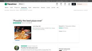 
                            6. Possibly the best pizza ever - Review of JJ's Club 35, Milltown, WI ...