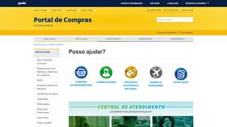 
                            9. Posso ajudar? - Comprasnet