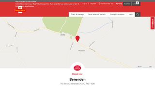 
                            9. Post office Benenden in Benenden | Royal Mail Group Ltd