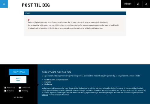 
                            4. Post til dig - HK