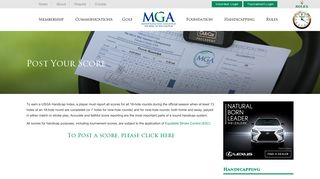 
                            9. Post Your Score | Metropolitan Golf Association