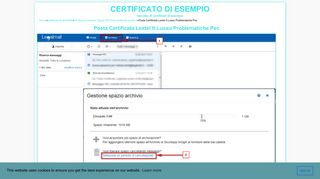 
                            10. Posta Certificata Lextel It Lusso Problematiche Pec - certificato di ...