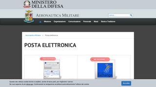 
                            1. Posta elettronica - Aeronautica Militare - Difesa