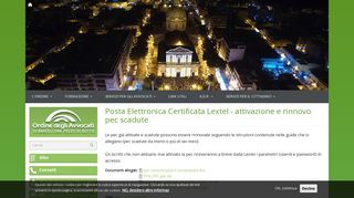 
                            11. Posta Elettronica Certificata Lextel - attivazione e rinnovo pec scadute ...