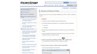 
                            10. Postando ao Salesforce Chatter - PFU