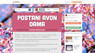 
                            9. POSTANI AVON DAMA | Smore Newsletters