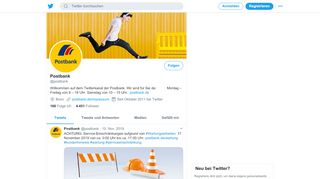 
                            11. Postbank (@postbank) | Twitter