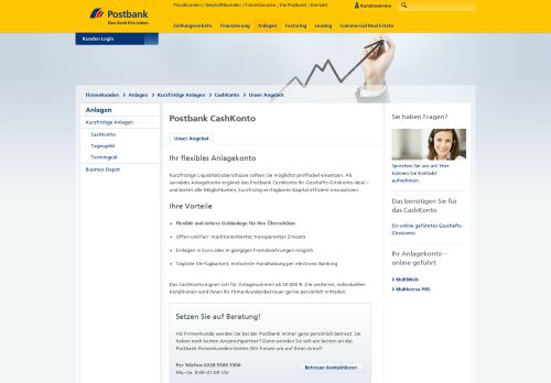 
                            8. Postbank: CashKonto