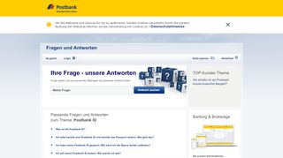 
                            1. Postbank Fragen und Antworten: Postbank ID