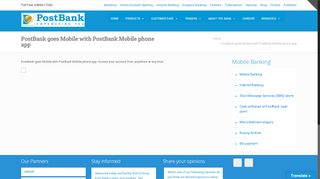 
                            9. PostBank goes Mobile with PostBank Mobile phone app | Post Bank ...