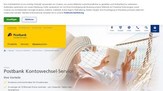 
                            1. Postbank: Kontowechsel-Service