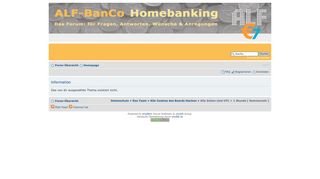 
                            4. Postbank Kreditkartenkonto : Screenscraping - ALF-BanCo