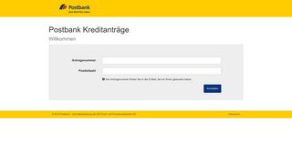 
                            1. Postbank: Kundenbereich