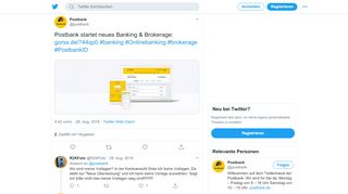 
                            7. Postbank on Twitter: 