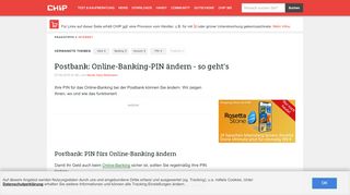 
                            7. Postbank: Online-Banking-PIN ändern - so geht's - CHIP