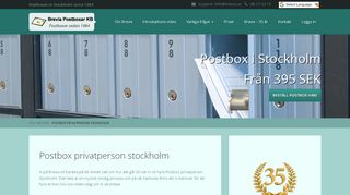 
                            7. Postbox privatperson Stockholm - Hämta din post ... - Brevia Postboxar
