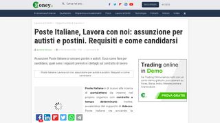 
                            9. Poste Italiane, Lavora con noi: assunzione per autisti e postini ...