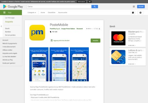 
                            11. PosteMobile - App su Google Play