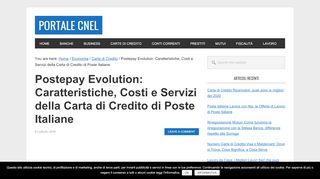 
                            9. Postepay Evolution: Caratteristiche, Costi e Servizi della Carta di ...