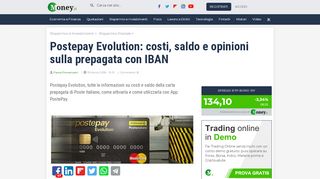 
                            13. Postepay Evolution: costi, saldo e opinioni sulla prepagata con IBAN