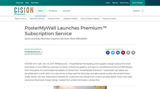 
                            5. PosterMyWall Launches Premium™ Subscription Service