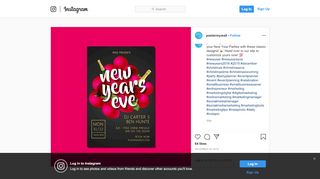 
                            13. PosterMyWall on Instagram: “Spread the word about your New Year ...