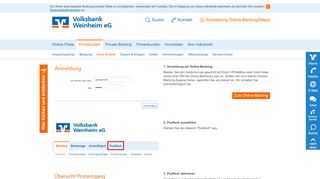 
                            12. Postfach_Anmeldung - Volksbank Weinheim eG