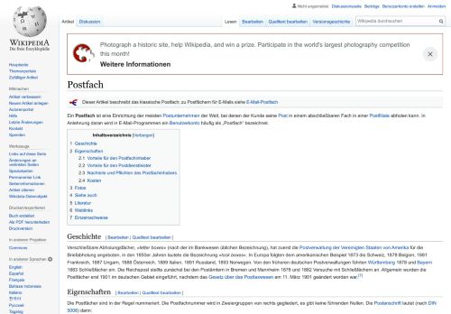 
                            11. Postfach – Wikipedia