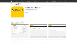 
                            10. PostFinance E-finance dans l'App Store - iTunes - Apple