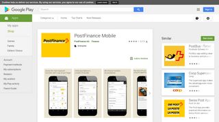 
                            8. PostFinance Mobile – Apps bei Google Play