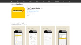 
                            11. PostFinance Mobile dans l'App Store - iTunes - Apple