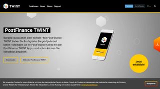 
                            10. PostFinance TWINT: Die bequeme Bezahl-App | TWINT