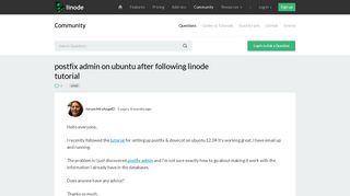 
                            6. postfix admin on ubuntu after following linode tutorial | Linode Questions